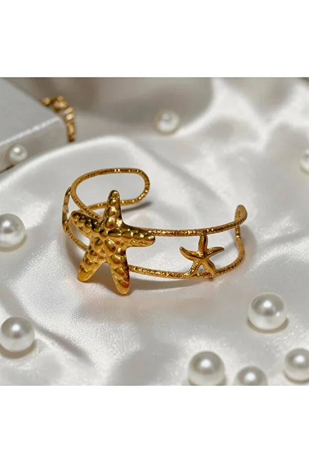 Starfish Detail Bracelet & Cuff