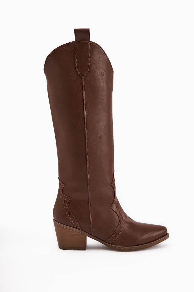 Lhena Heel Western Pull-On Women's Boot