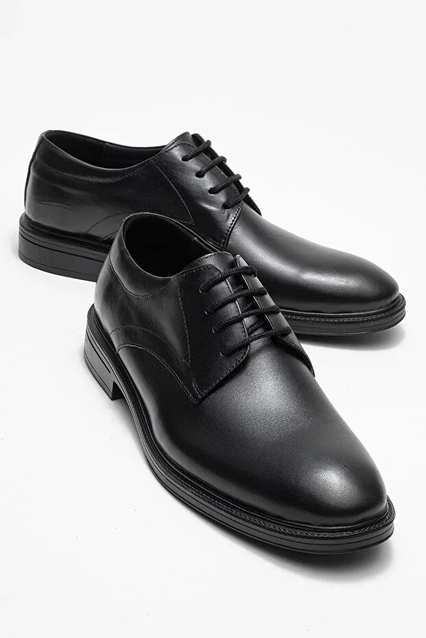 %100 Genuine Leather, Men's Classic Inner Outer Leather Shoes