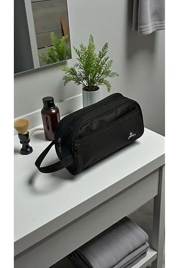 Men's Handbag - Men's Sports & Travel Toiletry Bag – Durable – Multi-Compartment Organizer -