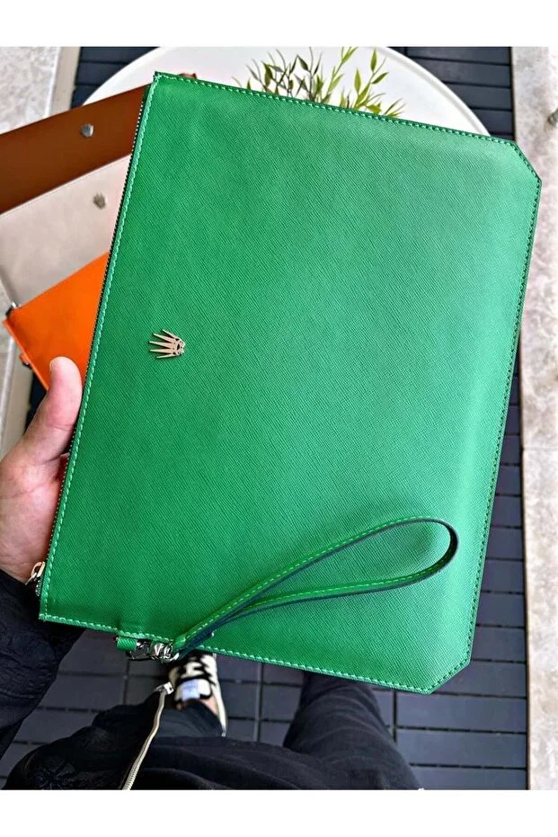 Clutch Green Handbag