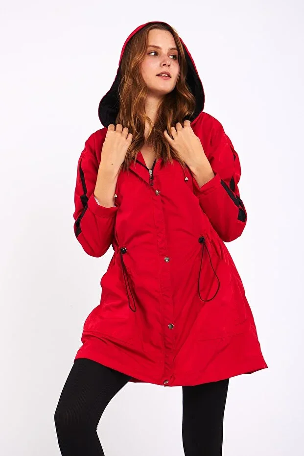 Micro Red Raincoat & Windbreaker
