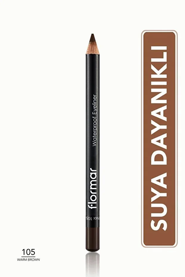 Waterproof Matte Eyeliner (COFFEE) - Waterproof Eyeliner - 105 Warm Brown - 8690604109050