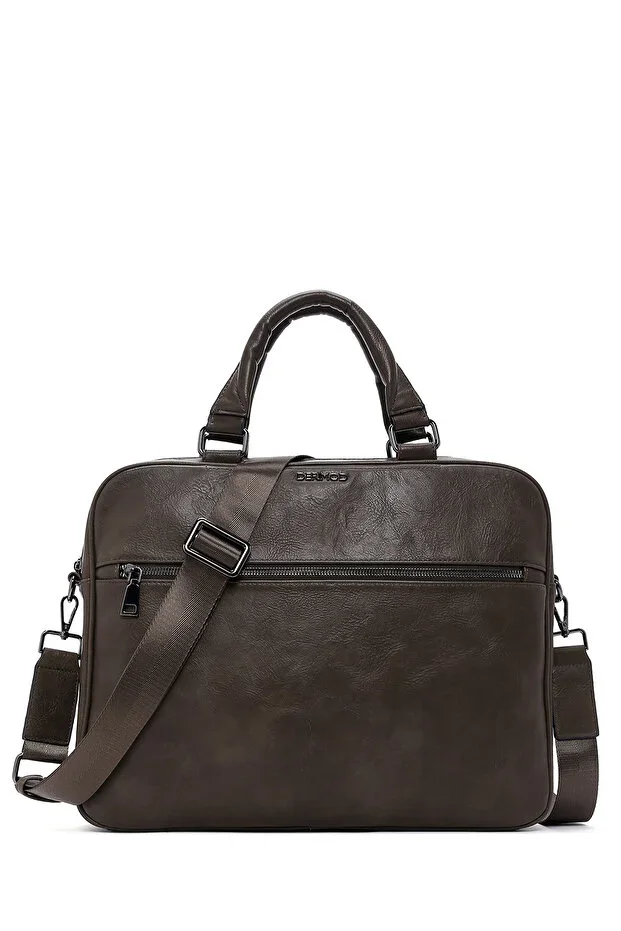 Men's Brown Briefcase 22WBD320418