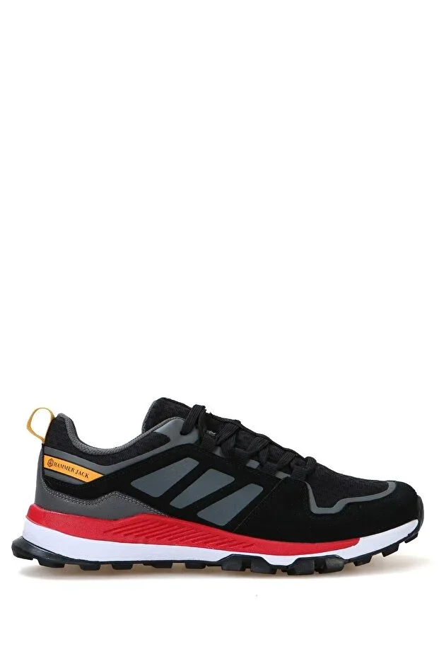 Men's Black-Red Walking Shoes
