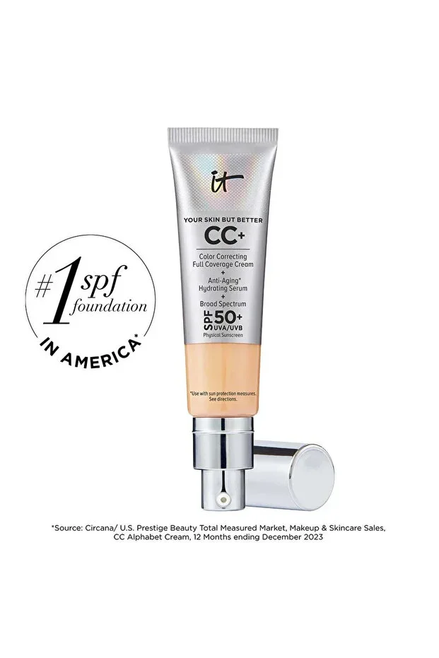 CC+ CREAM FULL-COVERAGE FOUNDATION WITH SPF 50+ Medium