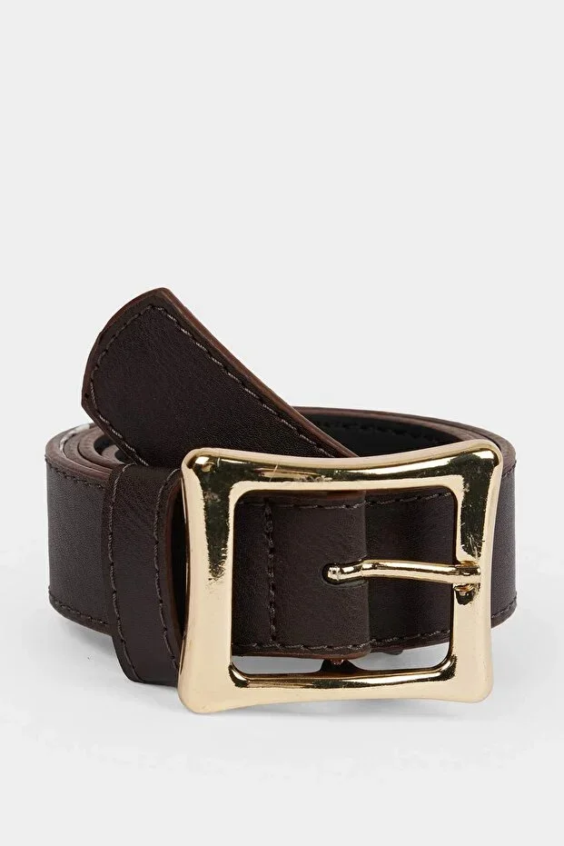 Women's Faux Leather Jean Belt G0597AXNS