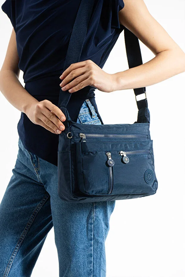 Klinkır Postacı Bag Multi-Pocket Crossbody Water-Resistant Fabric