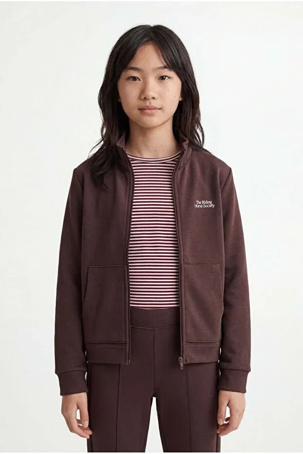 Girls' Soft Texture Sweatshirt