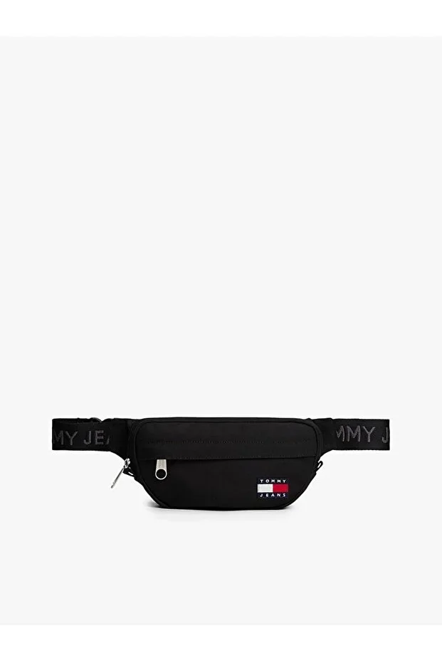 Men's Black Waist Bag