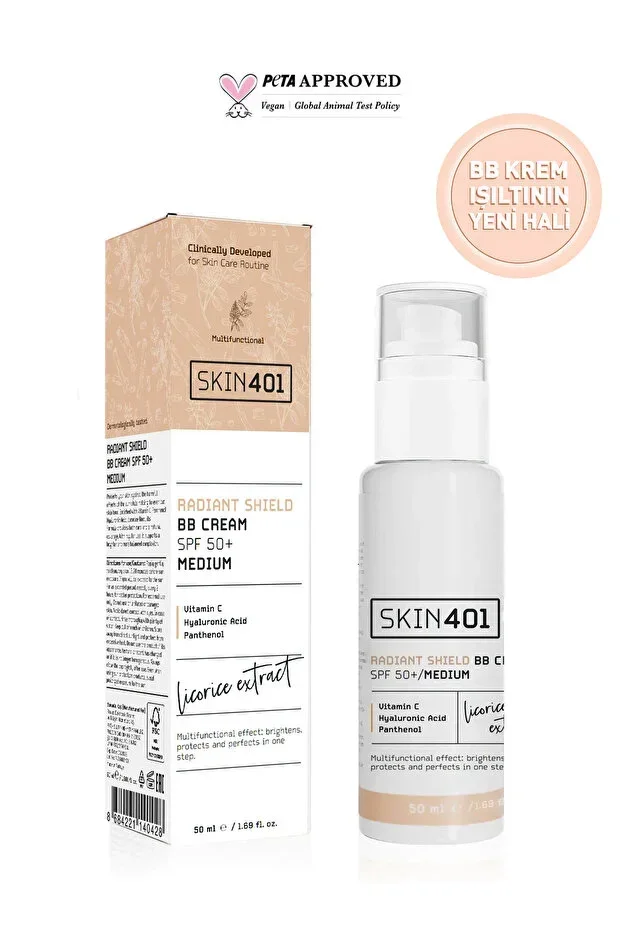 Multi-functional Illuminating BB Cream SPF 50+ / Medium Tone 50ml (Medium Tone)