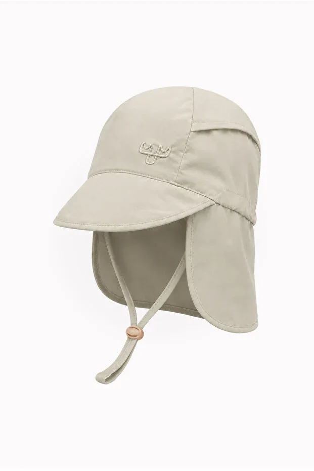 Minke Neck Protection Tie-Back UV 50 Sun Protection Non-Sweating Baby Child Sea Hat