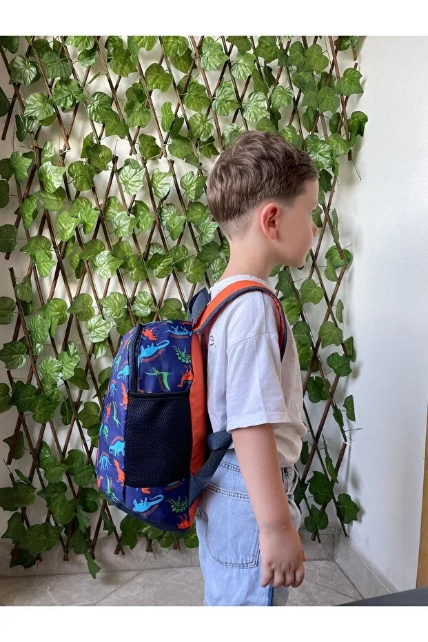 LCW Dinosaur Patterned Kindergarten Backpack