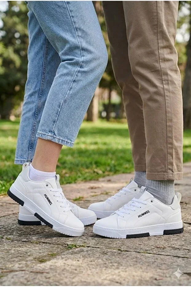 Acne Moda Unisex Casual Sports Shoes -900238-9124 - White