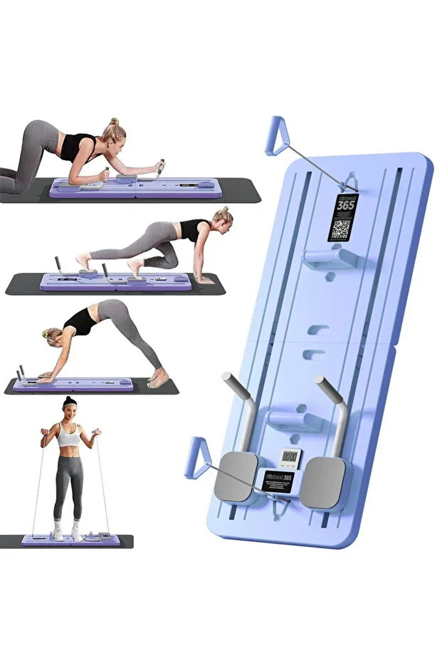 Multi-Purpose Pilates Exercise Equipment, Pilates Reformer, Pilates Equipment, Lila