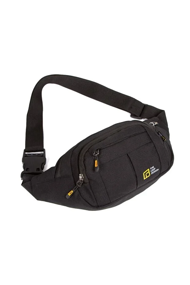 Unisex sozlanishi mumkin kamar sumkasi, bepul sumka, unisex Crossbody Sling 4 bo'linmali ko'krak va bel sumkasi