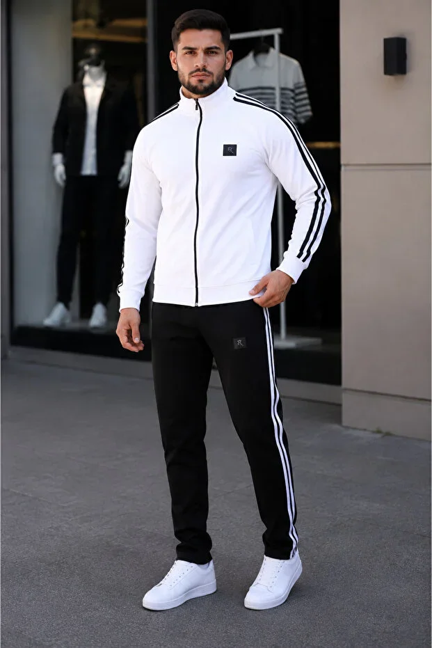 NEW SEASON TRACKSUIT .WHITE