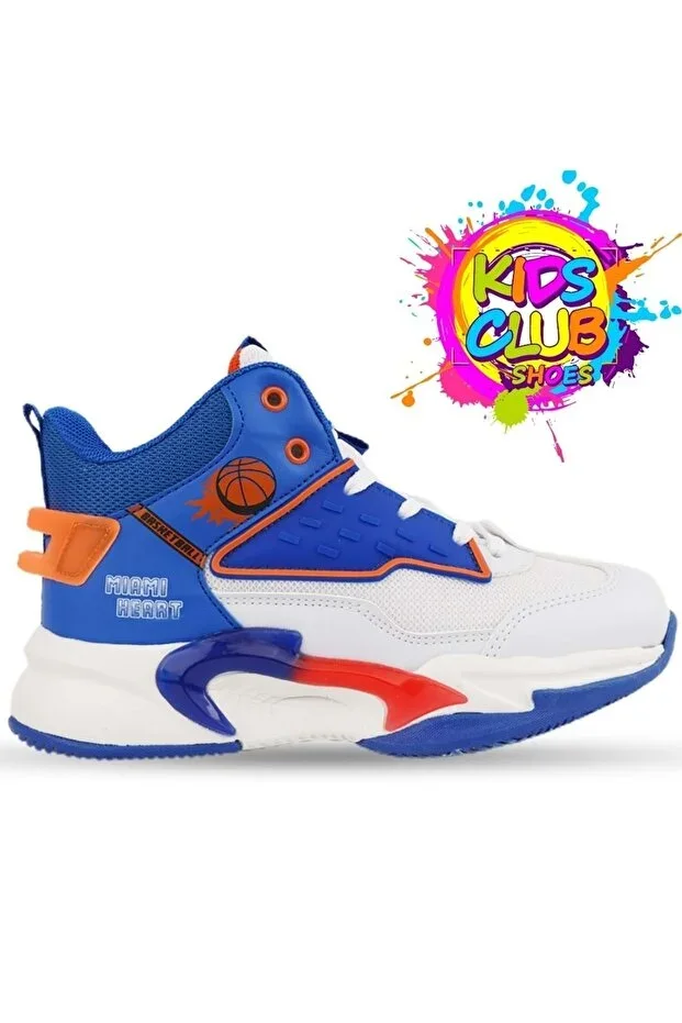 Cool London Unisex Kids Orthopedic Basketball Shoes BLUE