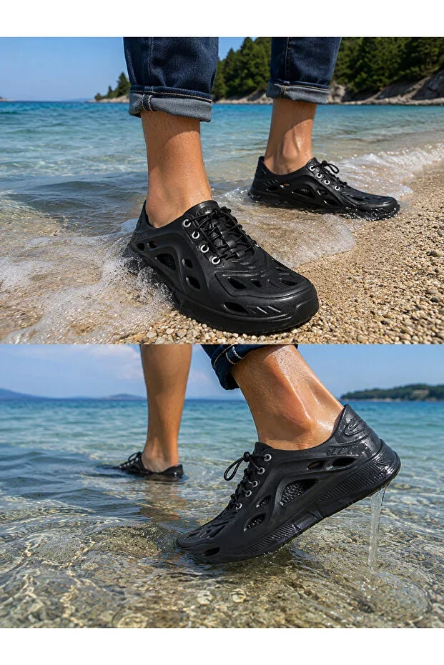 Men's Lightweight Sole Eva Running Walking Water Shoes