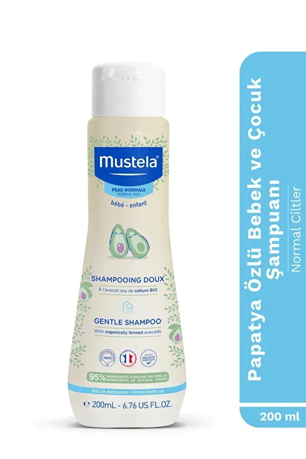 %95 Natural Chamomile Extract Tear-Free Easy Comb Baby and Child Shampoo 200 ml