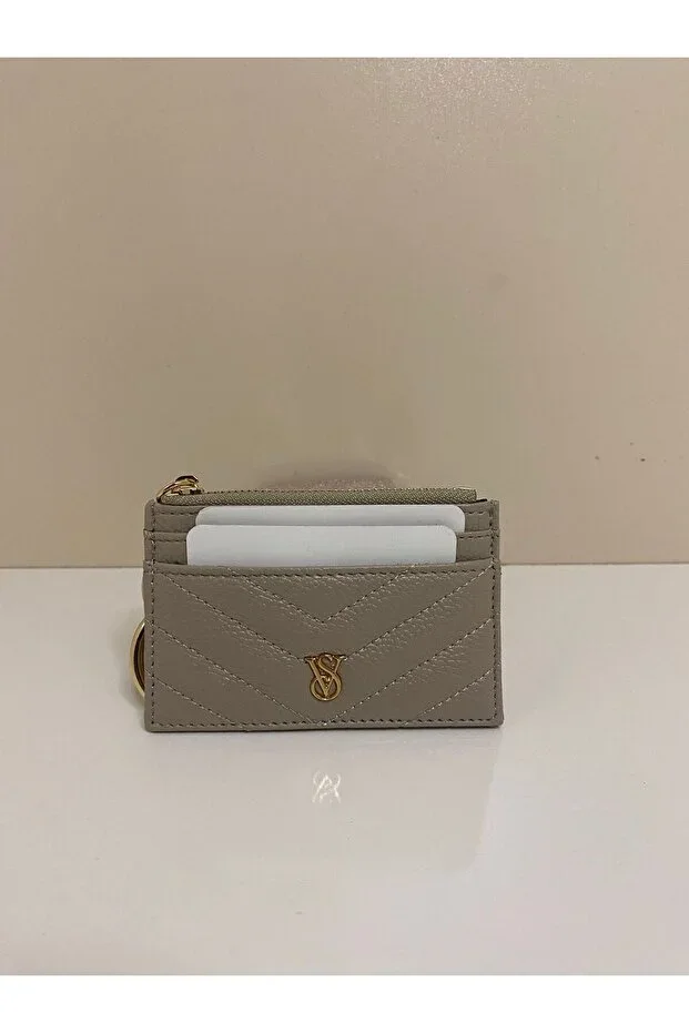 Zippered Women's Card Holder