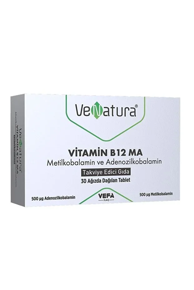 Vitamin B12 MA Methylcobalamin and Adenosylcobalamin 30 Orally Disintegrating Tablets