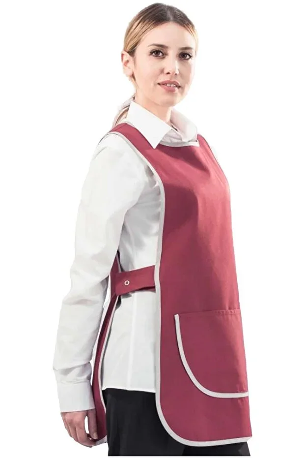 Women's Apron, Burgundy -94e915- Kitchen, Waiter, Restaurant