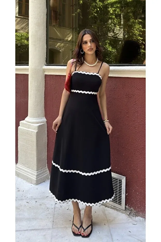 Belle Perre Women's Bronson Black Dress
