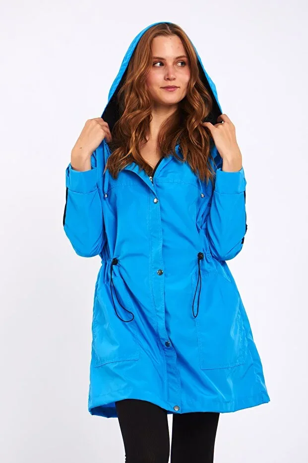 Micro Blue Raincoat & Windbreaker