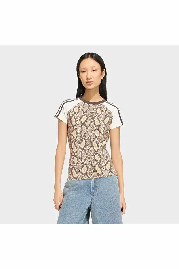Cali Tee Women Animal Print Sport T-shirt KX1888