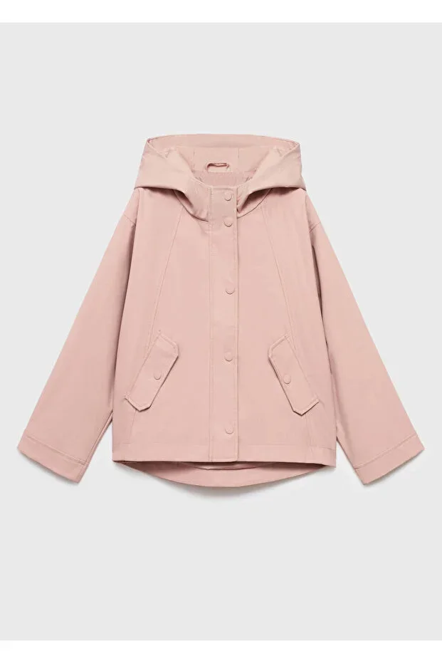 Water-repellent jacket with hood