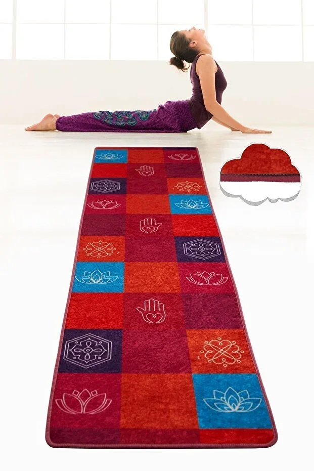 Mantra 60x200 Cm Yoga, Sports, Fitness, Pilates Mat Washable Non-slip Djth
