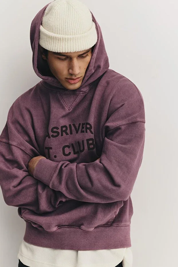 Hasriver St. Club Hooded Sweatshirt