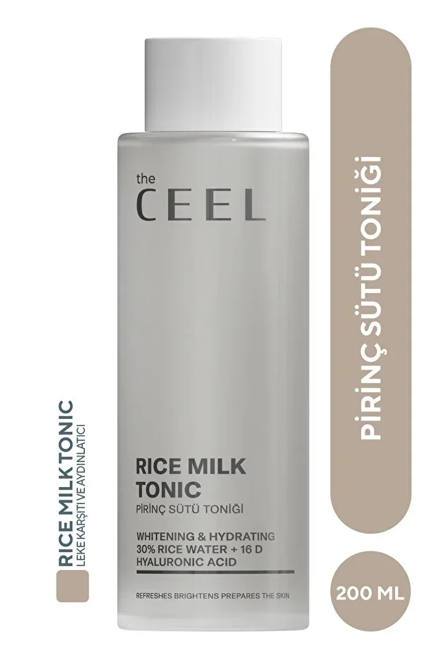 The Ceel Rice Milk Tonic Moisturizing & Brightening 30% Rice Water, 16D Hyaluronic Acid 200 ml