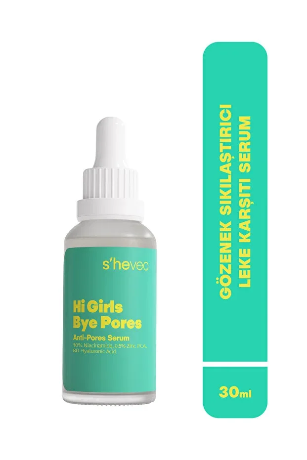 Pore Tightening and Anti-Spot Niacinamide Vegan Serum 30 ml Hi Girls Bye Pores
