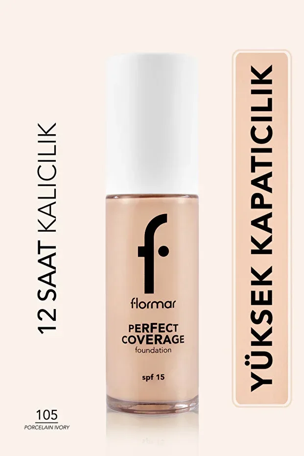 Perfect Coverage High Pigment & Semi-Matte Finish SPF15 Foundation