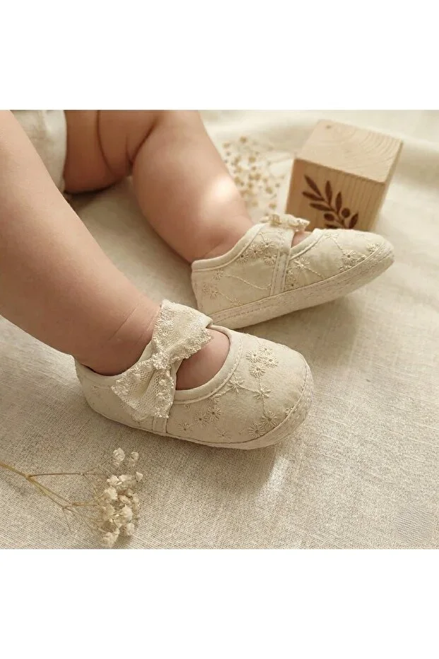 Baby Girl Ruffled Bonneted Booties Baby Newborn Mevlut Daily