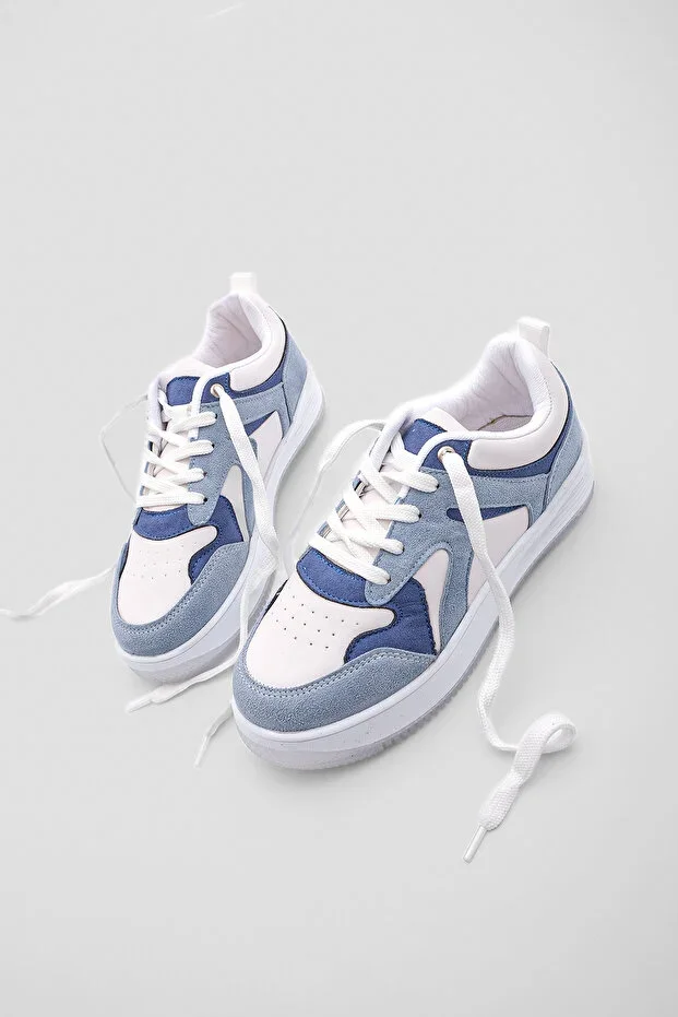 Women's Sneaker High Sole Sports Shoe Aryan Blue