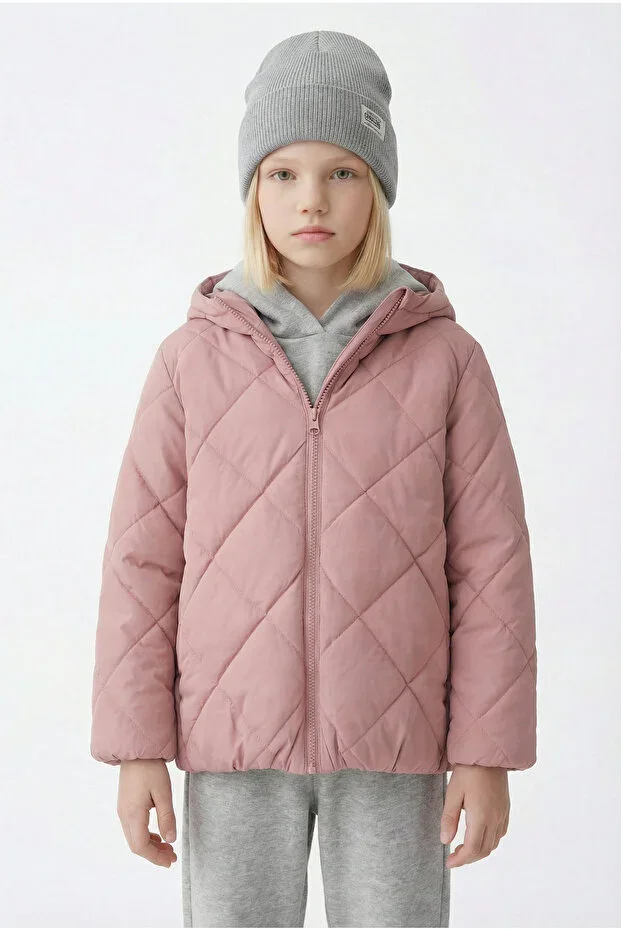 GIRLS' QUILTED JACKET