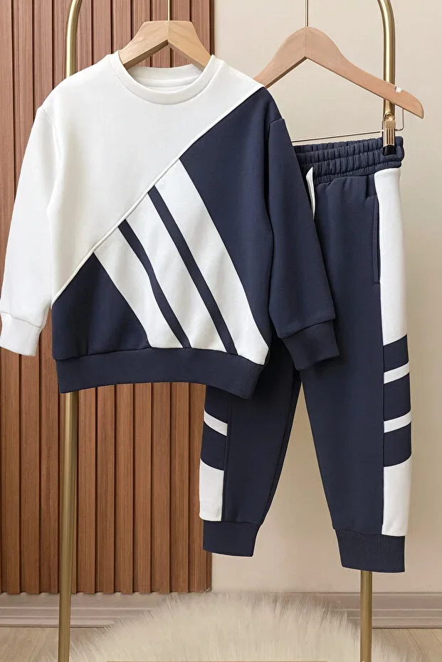 Children's Oversize Bottom Top Baby Children's Tracksuit Set