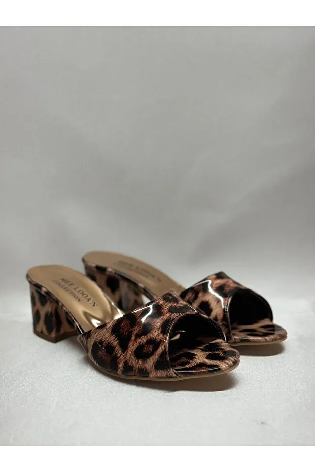 LEOPARD SLIPPERS