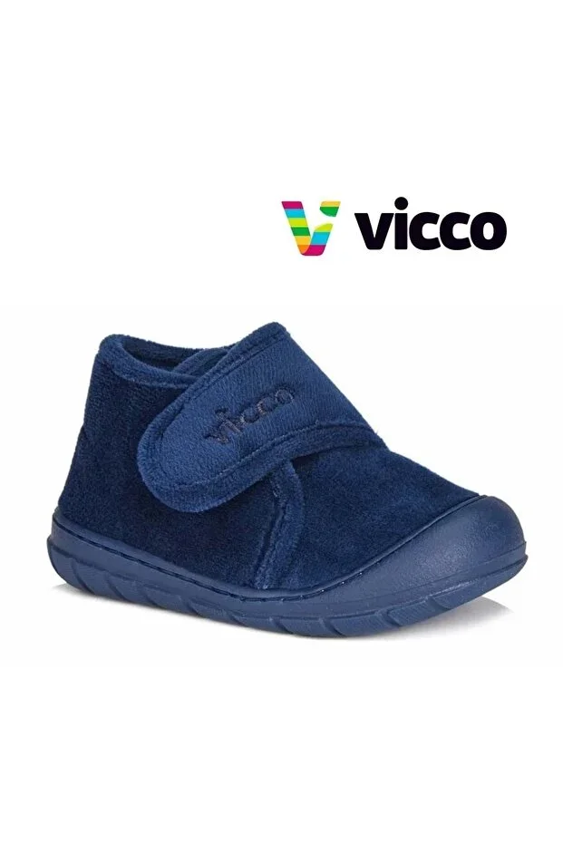 Vicco Color First Step Baby Orthopedic Children's Slipper Sports Shoe NAVY
