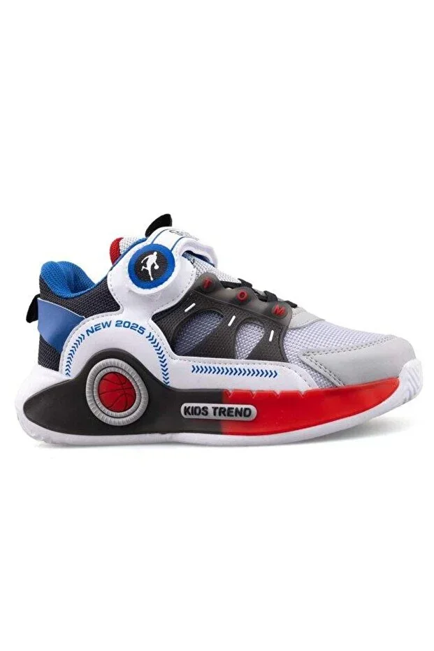 Kids' Basketball Sports Shoes | Orthopedic - Non-slip - Lightweight & Comfortable | Velcro | Daily & School Use