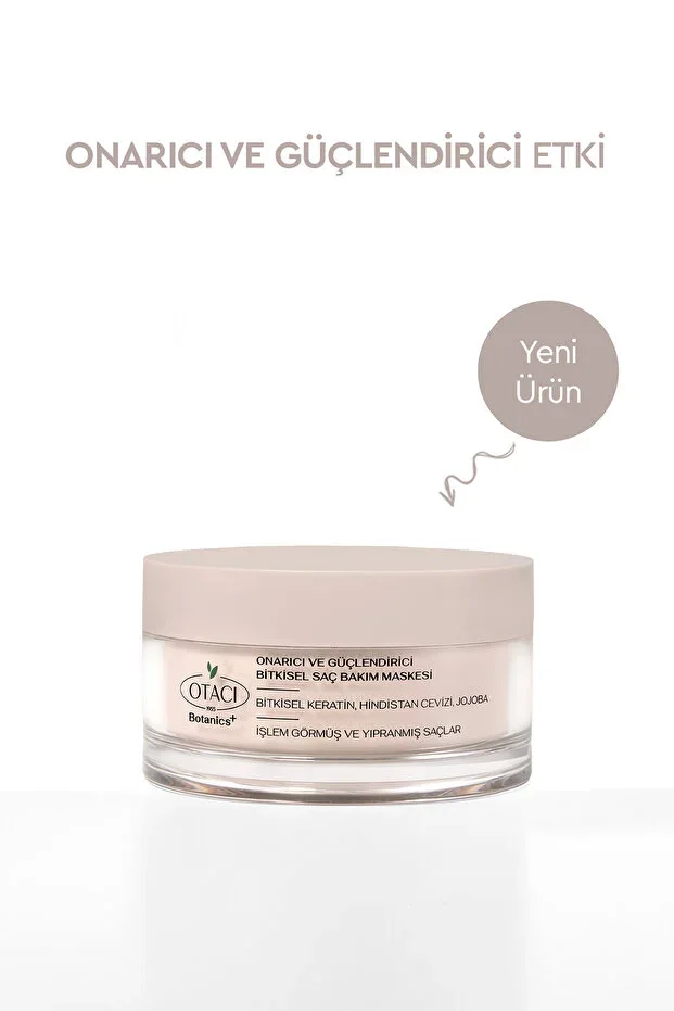 Repairing and Strengthening Herbal Hair Care Mask - Processed and Damaged Hair