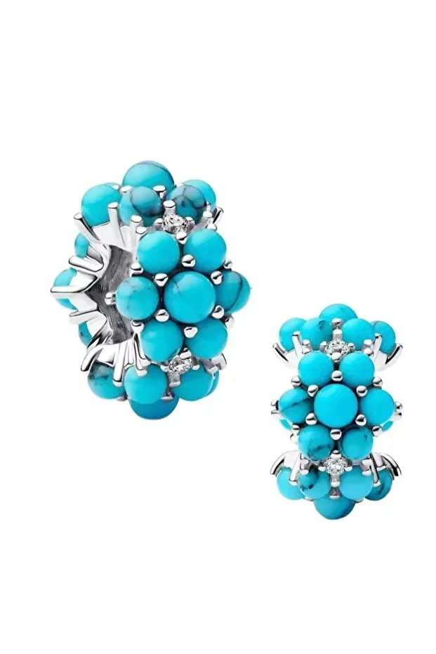 S925 Turquoise Color Ocean Charm