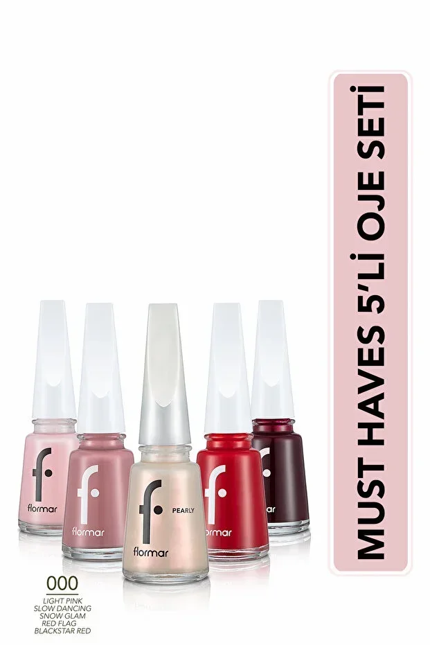 Must Have 5 Piece Nail Polish Set