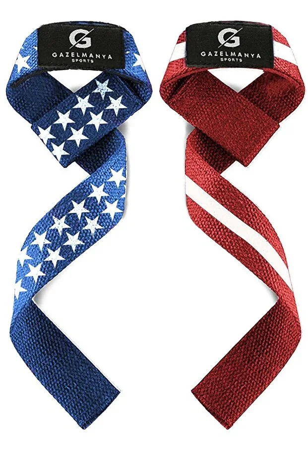 Weight Lifting Strap Weight Strap U.S.A Wrist Strap Fitness Crossfit Barbell Strap / Lifting