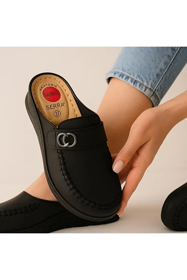 Closed-Front Anatomical Soft Daily Slippers with Massage Sole for Mother's Day