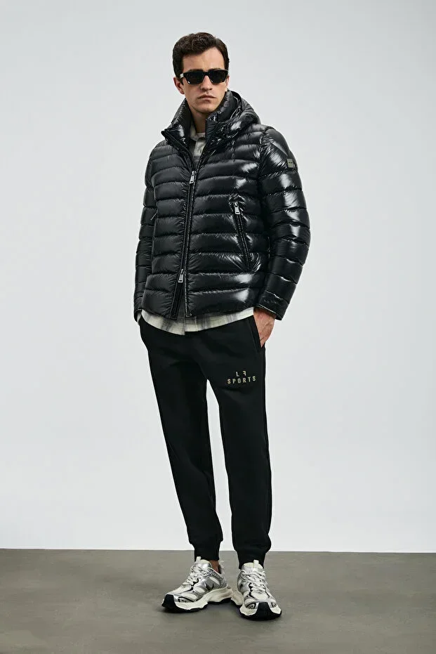 Gabriel Goose Down Men's Coat Black
