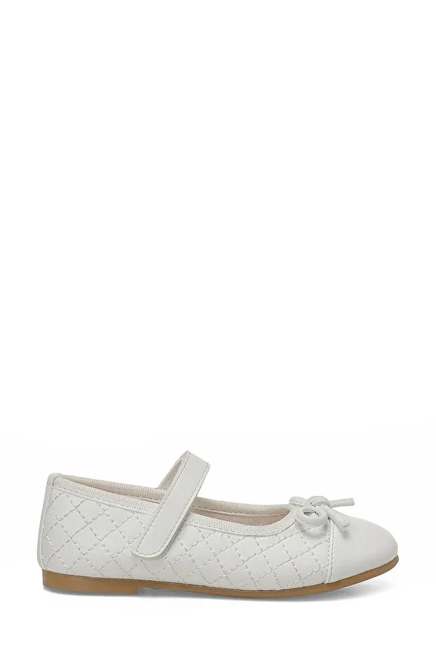 YEZY.P6FX White Girls' Ballet Flats